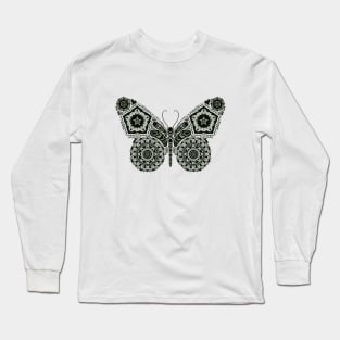 Ornamental Butterfly Long Sleeve T-Shirt